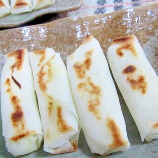 ネギの春巻き焼き